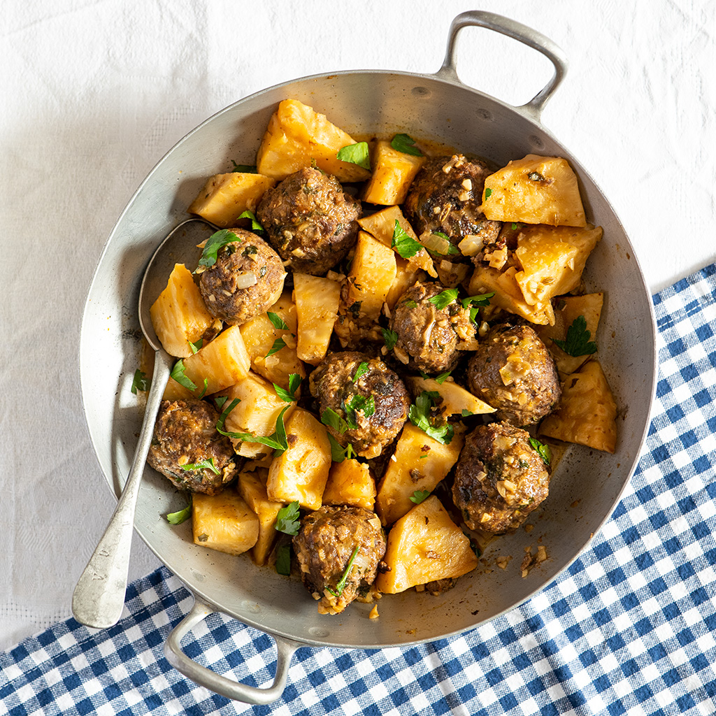 You are currently viewing Boulettes de boeuf au citron et au céleri