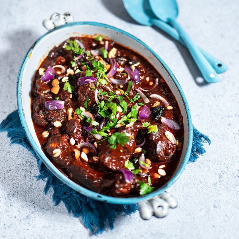 Stifado de veau aux pruneaux